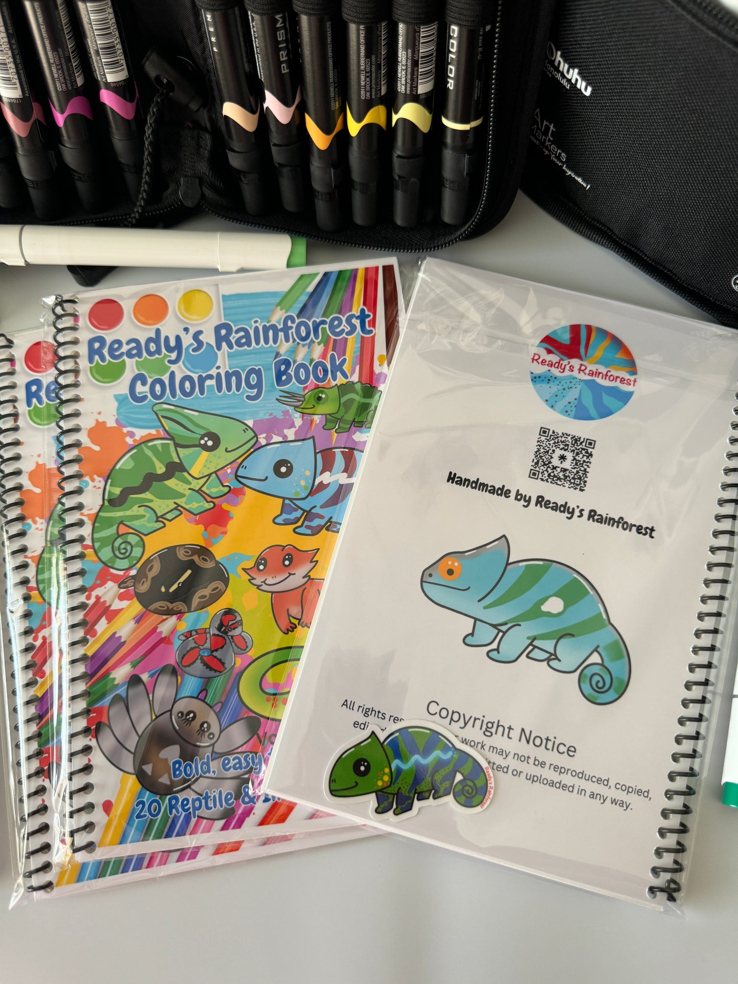 Coloring Book for Reptile lovers