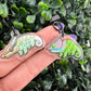 Ready's RainforestXChameleon Academy Collaboration Keychains